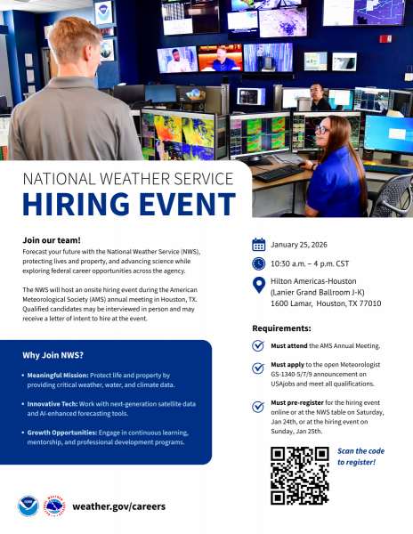 AMS Hiring Event 2026